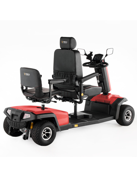 Scooter électrique 2 places sièges pivotants 4 roues TUNY