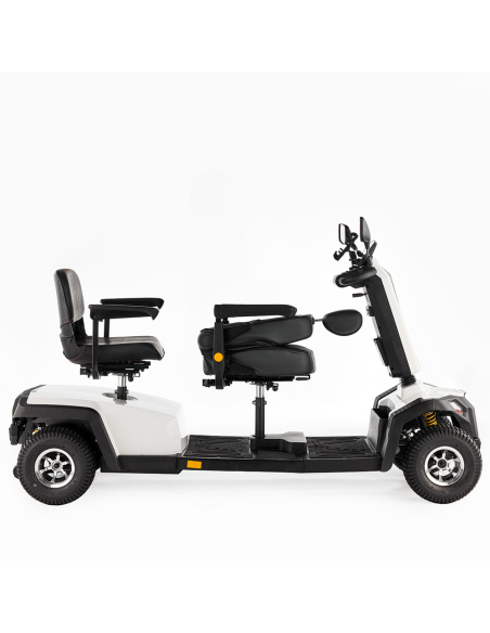 Scooter électrique 2 places sièges pivotants 4 roues TUNY