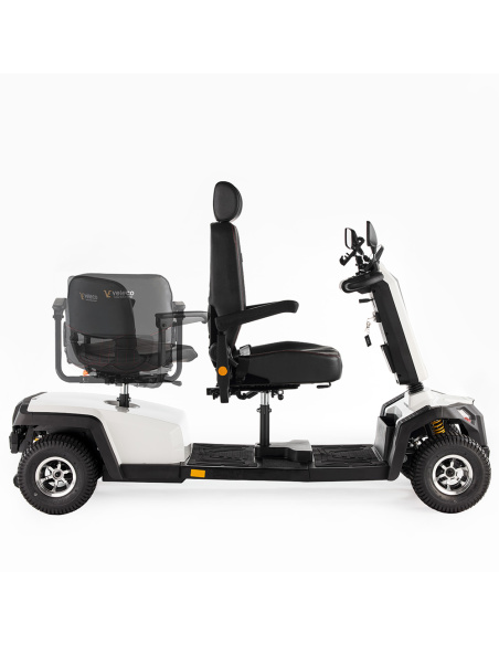 Scooter électrique 2 places sièges pivotants 4 roues TUNY