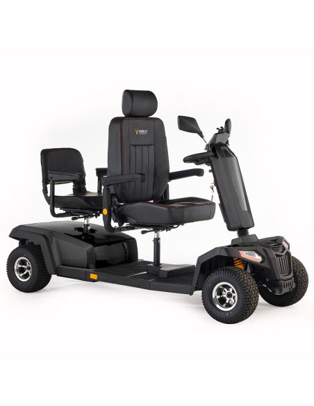 Scooter électrique 2 places sièges pivotants 4 roues TUNY