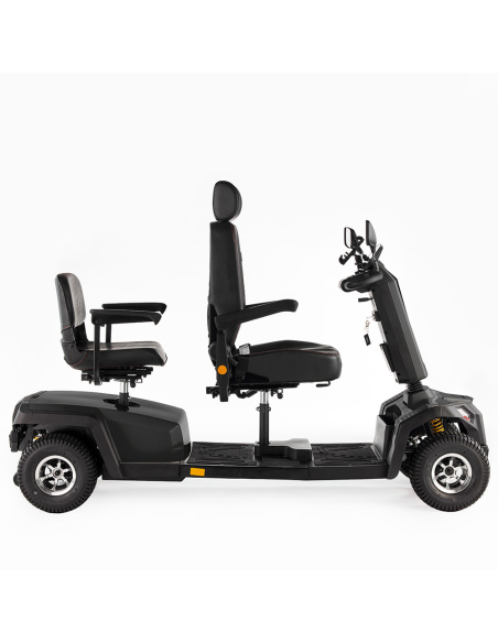 Scooter électrique 2 places sièges pivotants 4 roues TUNY