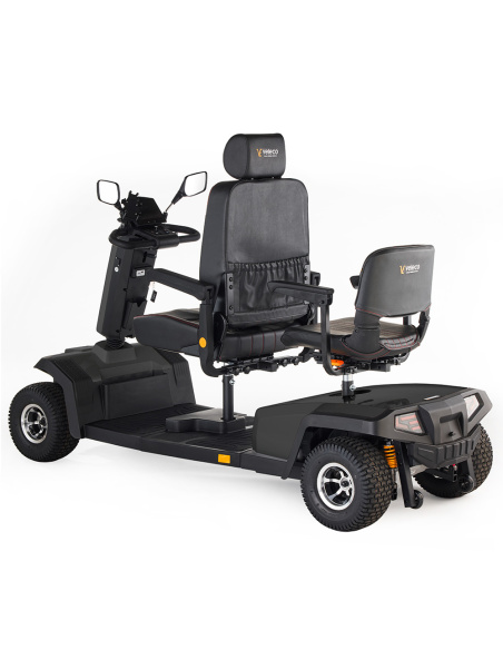 Scooter électrique 2 places sièges pivotants 4 roues TUNY