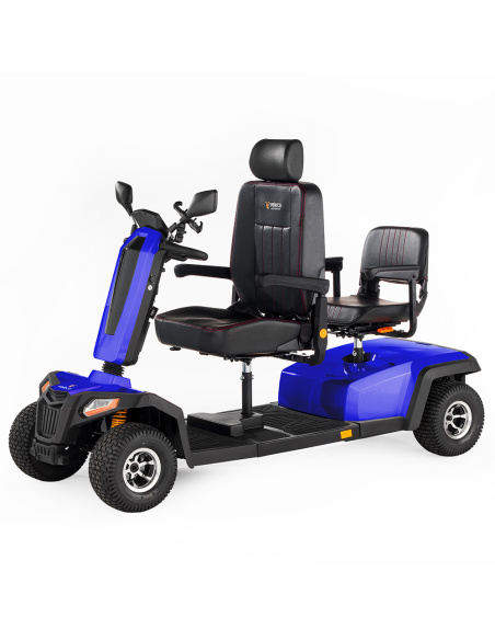 Scooter électrique 2 places sièges pivotants 4 roues TUNY