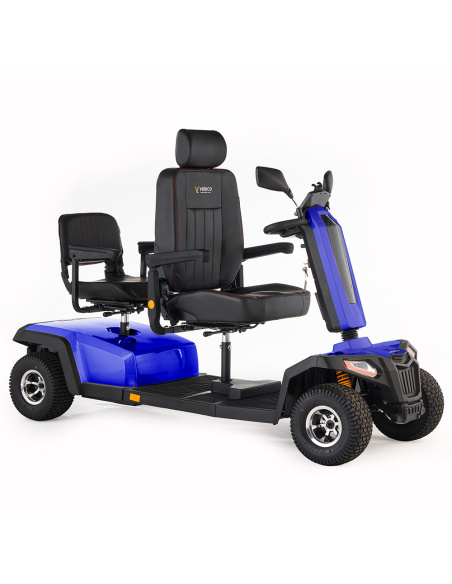 Scooter électrique 2 places sièges pivotants 4 roues TUNY