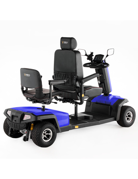 Scooter électrique 2 places sièges pivotants 4 roues TUNY