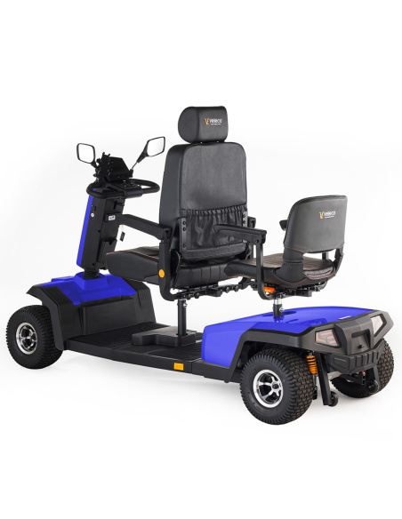 Scooter électrique 2 places sièges pivotants 4 roues TUNY