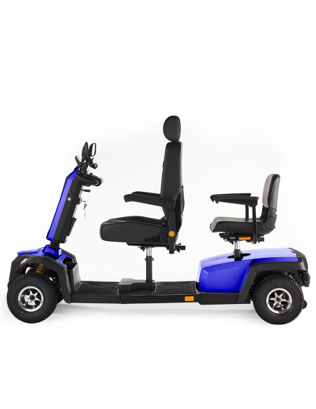 Scooter électrique 2 places sièges pivotants 4 roues TUNY
