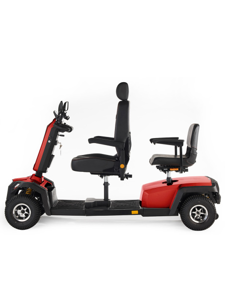 Scooter électrique 2 places sièges pivotants 4 roues TUNY