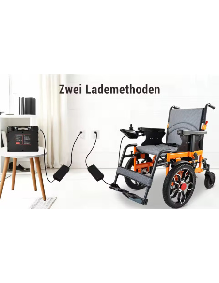 rody fauteuil électrique et manuel grande roues 40cm pour pmr et séniors