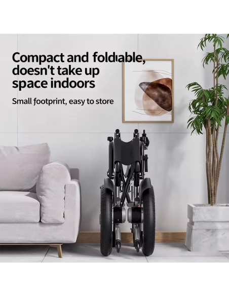 fauteuil électrique 4 roues pliable BRODI PLUS 700 watts pour PMR et séniors