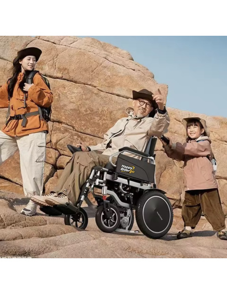 fauteuil électrique 4 roues pliable BRODI PLUS 700 watts pour PMR et séniors