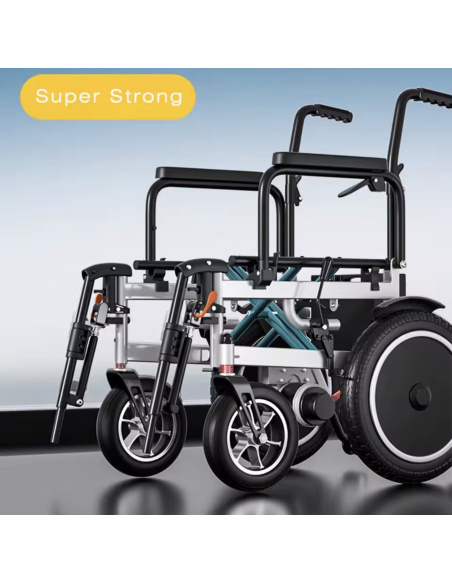 fauteuil électrique 4 roues pliable BRODI PLUS 700 watts pour PMR et séniors