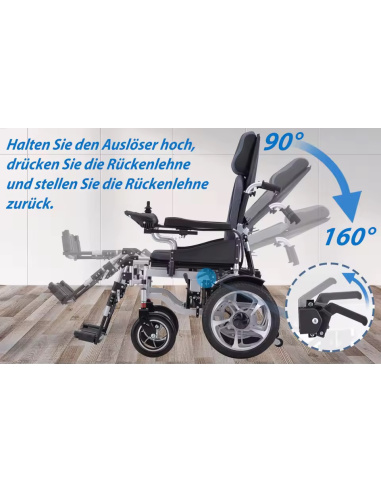 conforty fauteuil électrique 4 roues 500 watts...