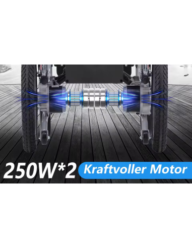 conforty fauteuil électrique 4 roues 500 watts...