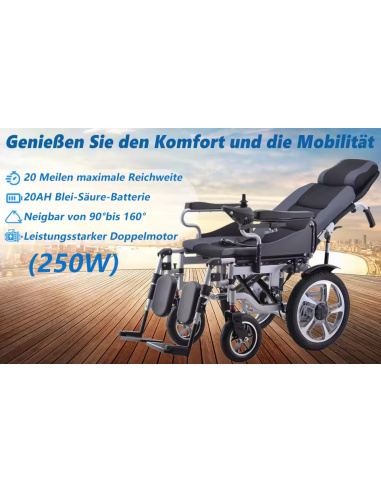 conforty fauteuil électrique 4 roues 500 watts...