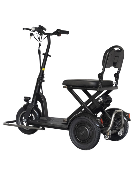 DEVO - trottinette électrique 3 roues 300/600 watts pour pmr et séniors