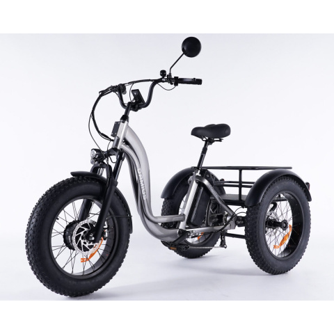 Tricycle électrique essentiel fatbike 3 roues pour PMR et...