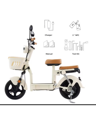 scooter électrique 2 roues CHOPPY 2 places
