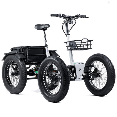 Quadricycle fatbike Quad etnic à assistance électrique