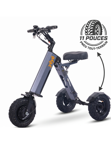 MATE 6 trottinette électrique 3 roues 11 pouces 400 watts PMR