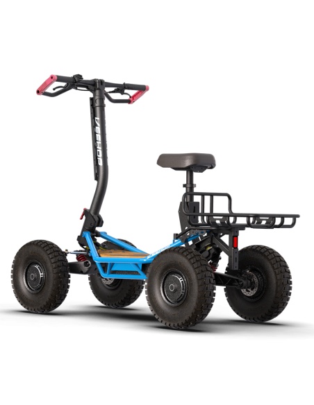 VEEHOP scooter électrique 4 roues immatriculable tout terrain pour PMR et séniors