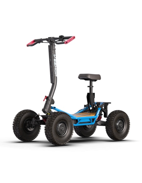 VEEHOP scooter électrique 4 roues immatriculable tout terrain pour PMR et séniors