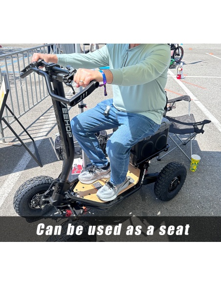 VEEHOP scooter électrique 4 roues immatriculable tout terrain pour PMR et séniors
