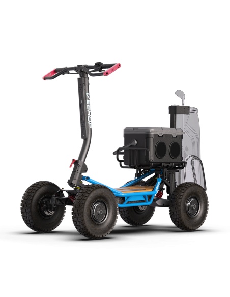 VEEHOP scooter électrique 4 roues immatriculable tout terrain pour PMR et séniors
