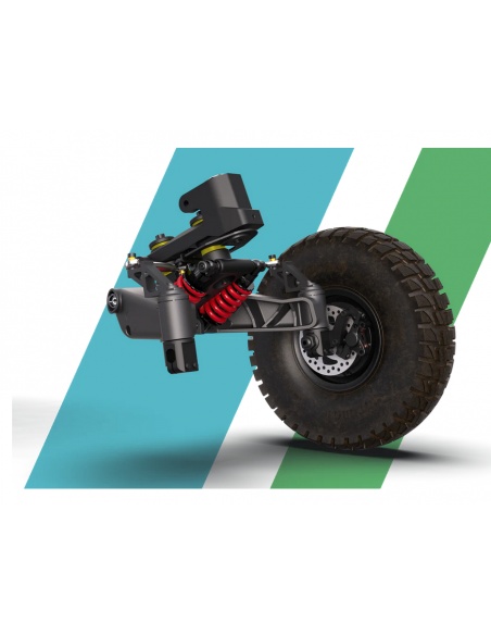 VEEHOP scooter électrique 4 roues immatriculable tout terrain pour PMR et séniors