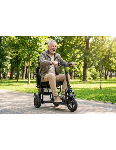 YEYE Cross trottinette électrique 3 roues PMR...